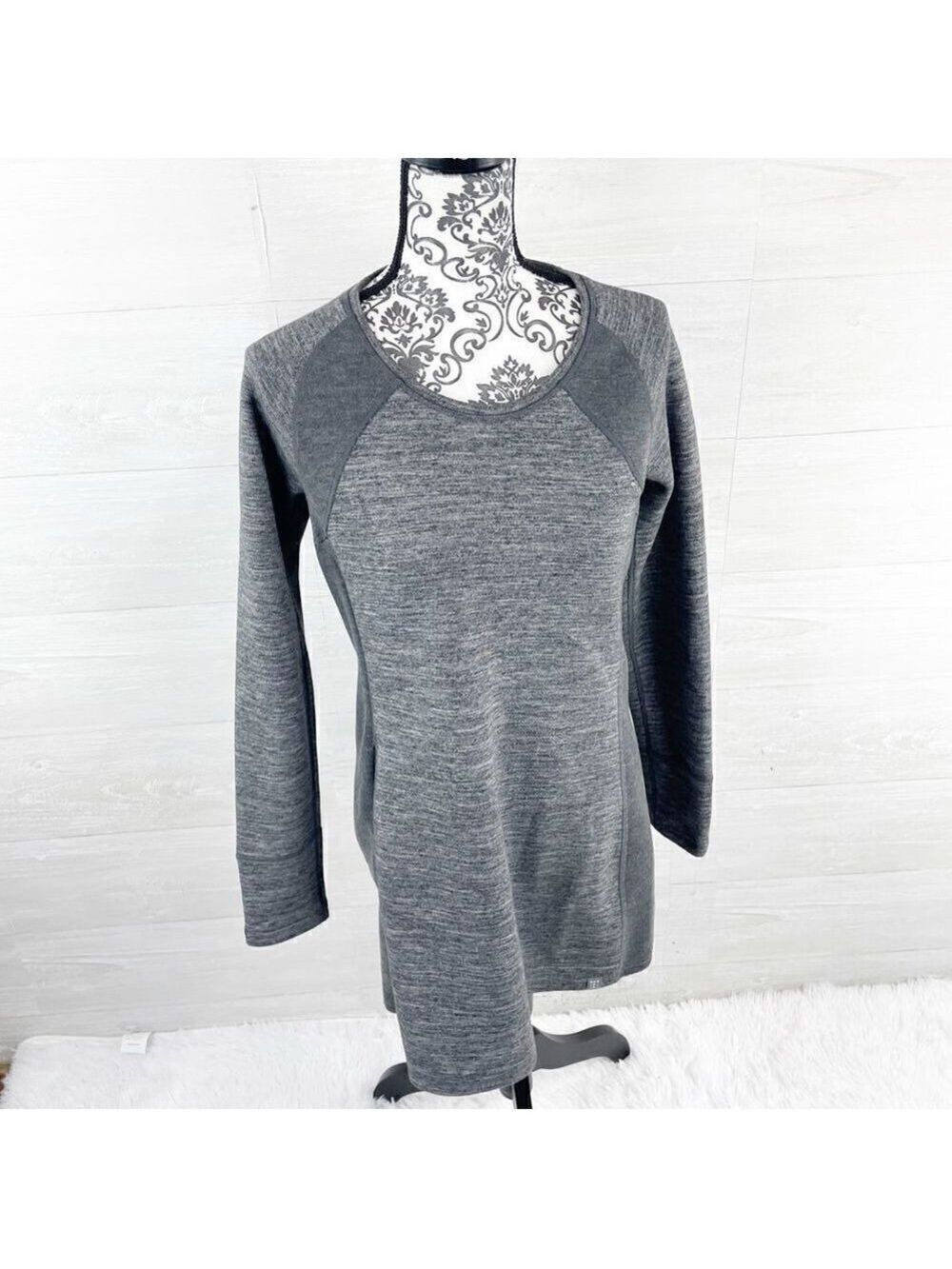 Title Nine Rachel Sweatshirt Tunic Dress Top